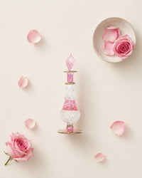 Frosted Rose Bottle